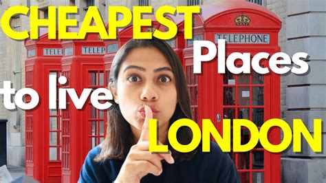 cheapest area to stay when visiting london